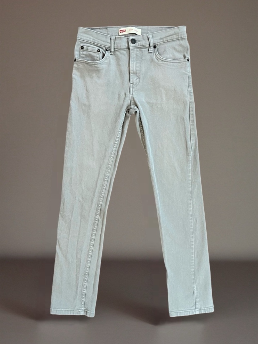 🧍🏽Levi's Big Kid Boys’ 510 Skinny Fit Jeans in Sidewalk~Sz 16 Reg~Low Rise~28X28